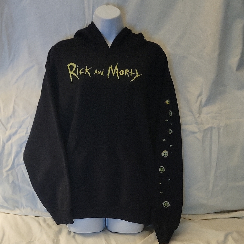 Rick Nd Morty Hoodie Size medium